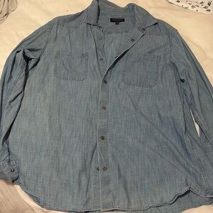 Light denim shirt-Banana Republic
